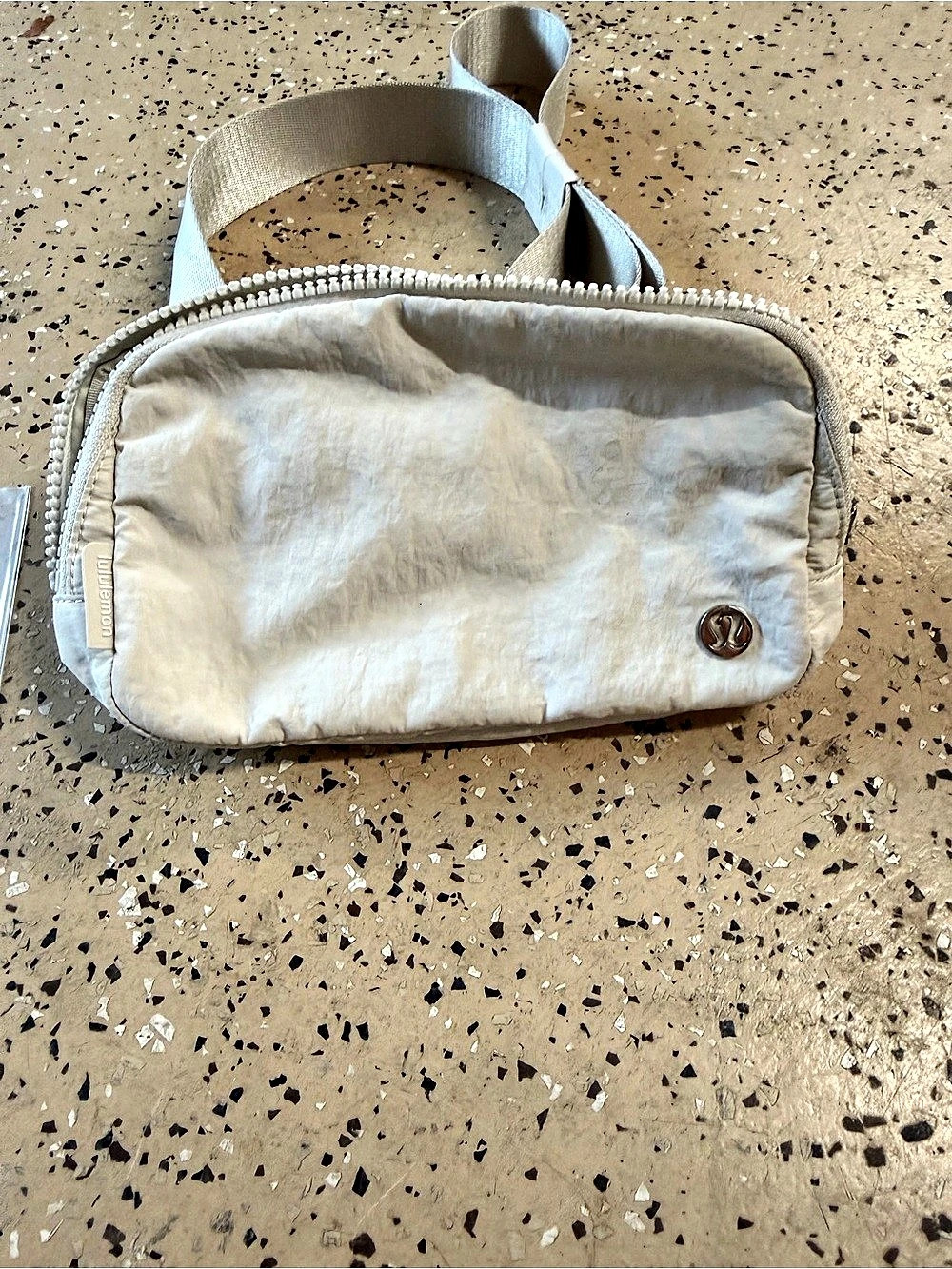 lululemon Cream belt Bag